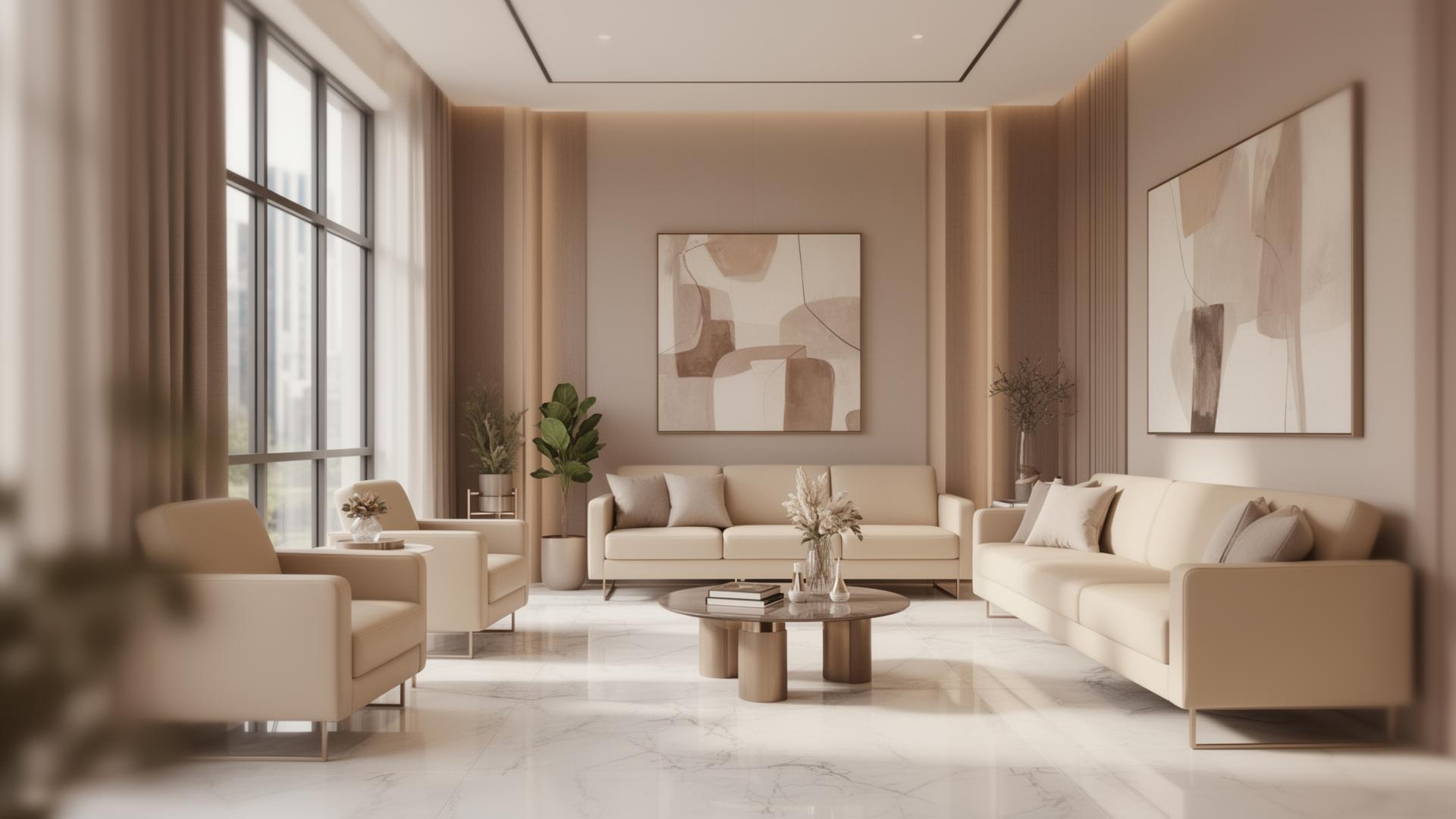 The Concierge Clinic private consulting room on Wimpole Street, London